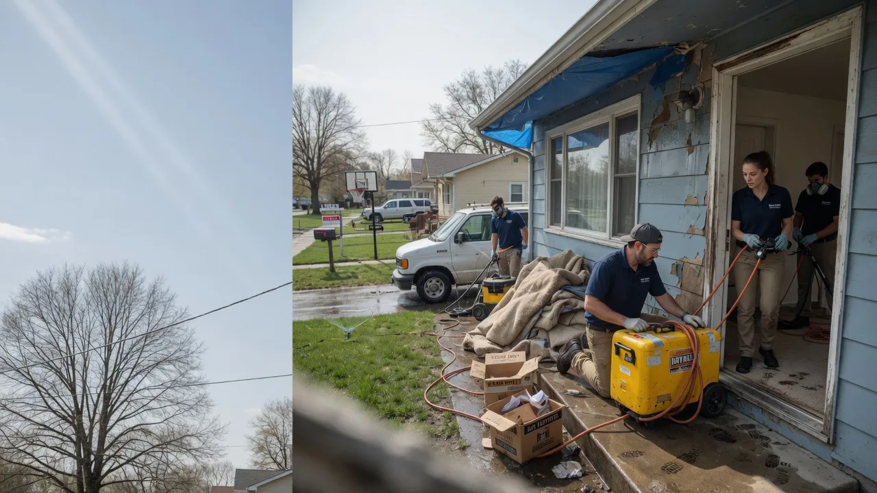 Basement Flood Cleanup in Ames, NE near me